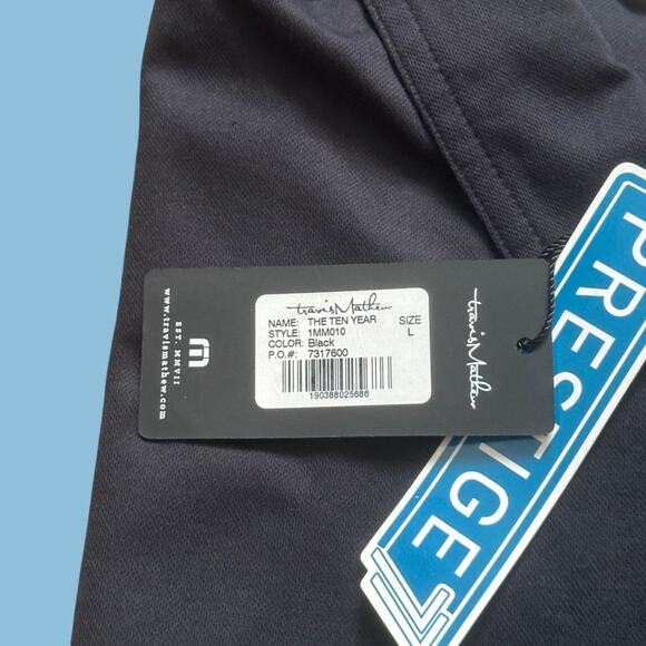 Travis Mathew Navy Seal Family Foundation Men's The Ten Year Polo Size L NWT - Picture 3 of 7